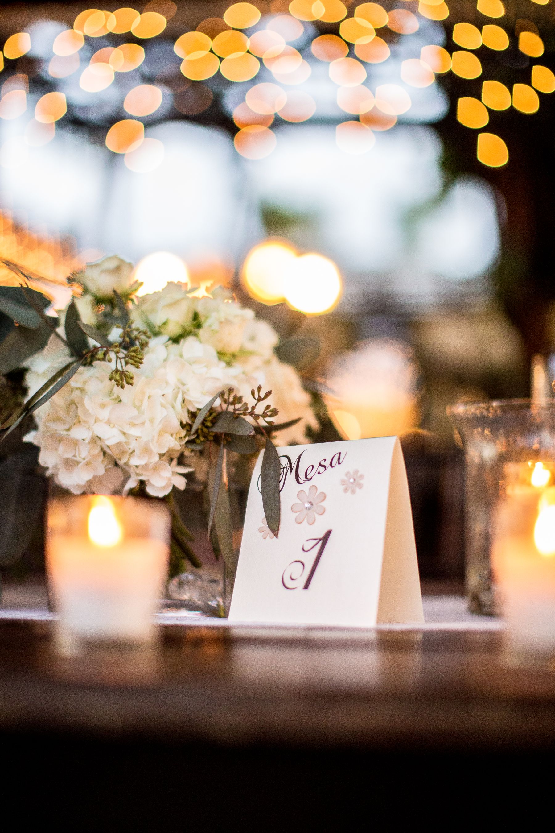 An elegant candlelit table setting, inspiration for your next celebration